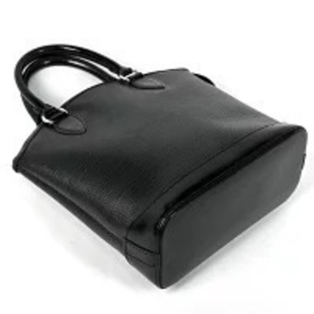 Louis Vuitton Leather Handbag Black Lockit Noir Epi